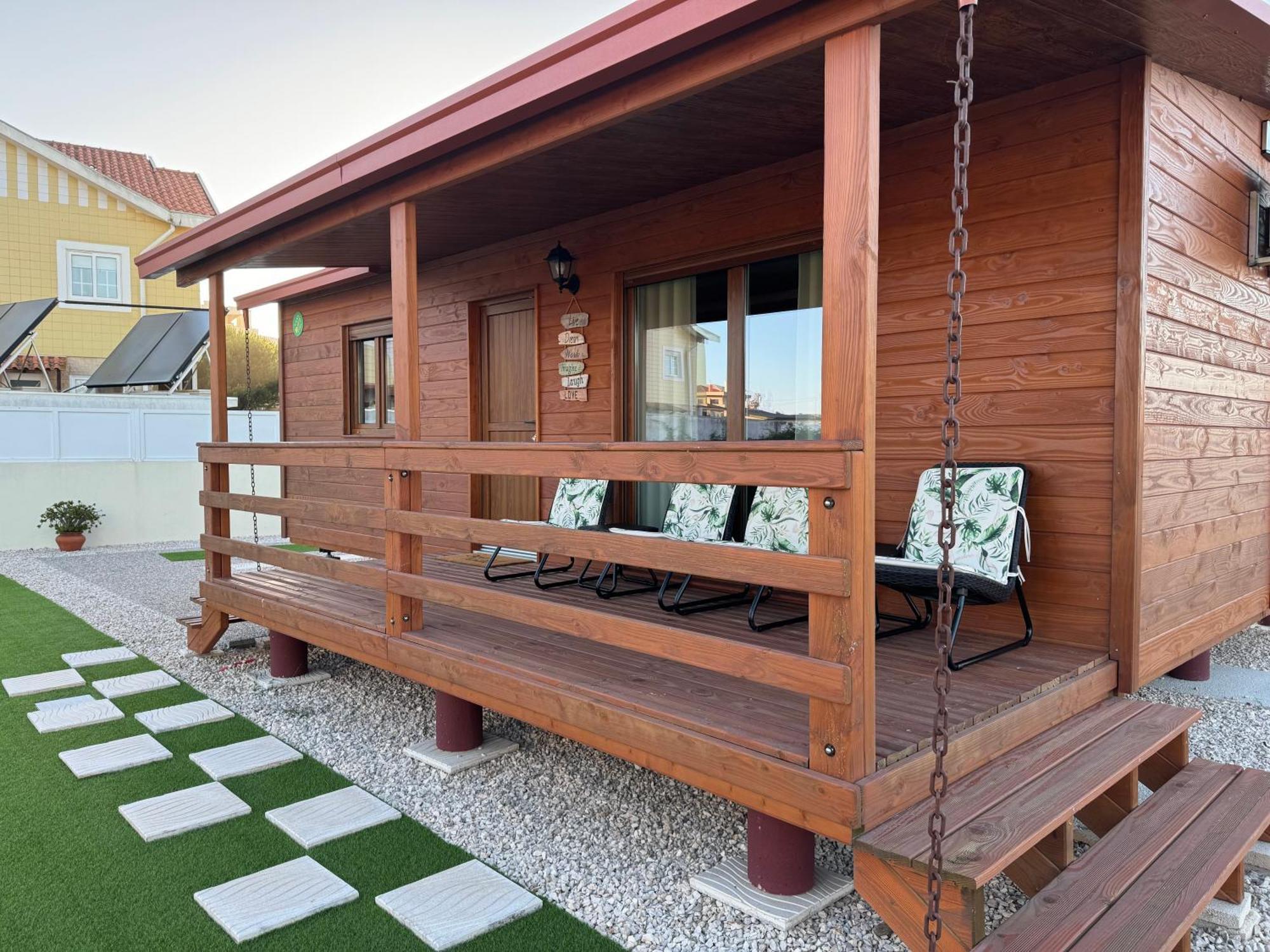 Acolhedora Casa De Ferias T2 Com Espaco Exterior Esmoriz Buitenkant foto